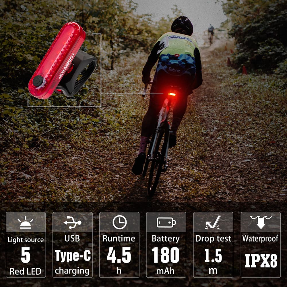 Multifunctional Bicycle Light Car Headlight USB Charging Strong Light Flashlight 1