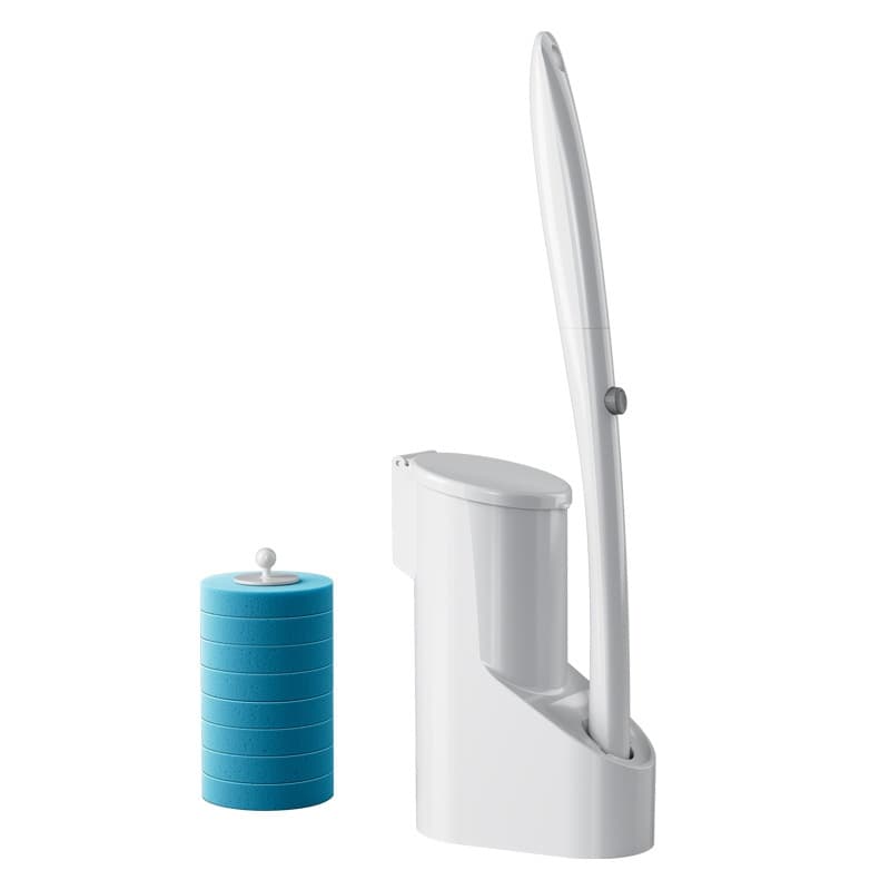 Disposable Replacement Head Toilet Cleaning Brush 1